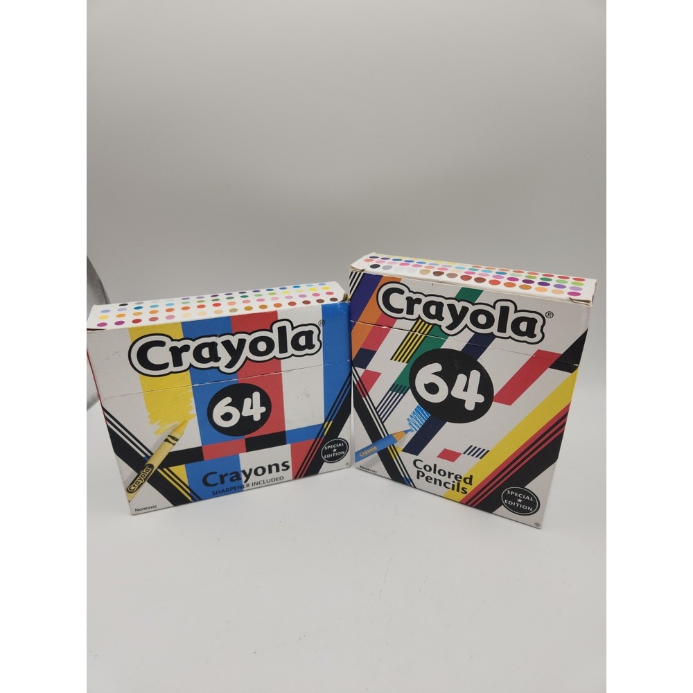 Crayola Crayons Poptism Special Edition & Crayola Colored Pencils Poptism 2017